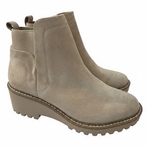 DV by Dolce Vita Beige Ankle Booties